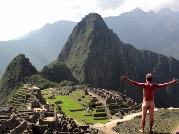 Machu Picchu naked photographs