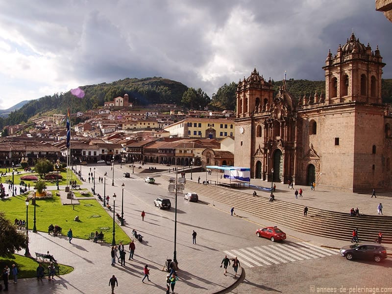 Walking in Cusco