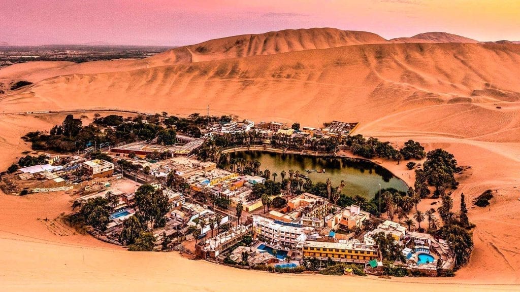 Huacachina Lake in Ica