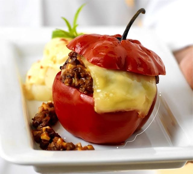 Rocoto Relleno, Stuffed Rocoto Peper