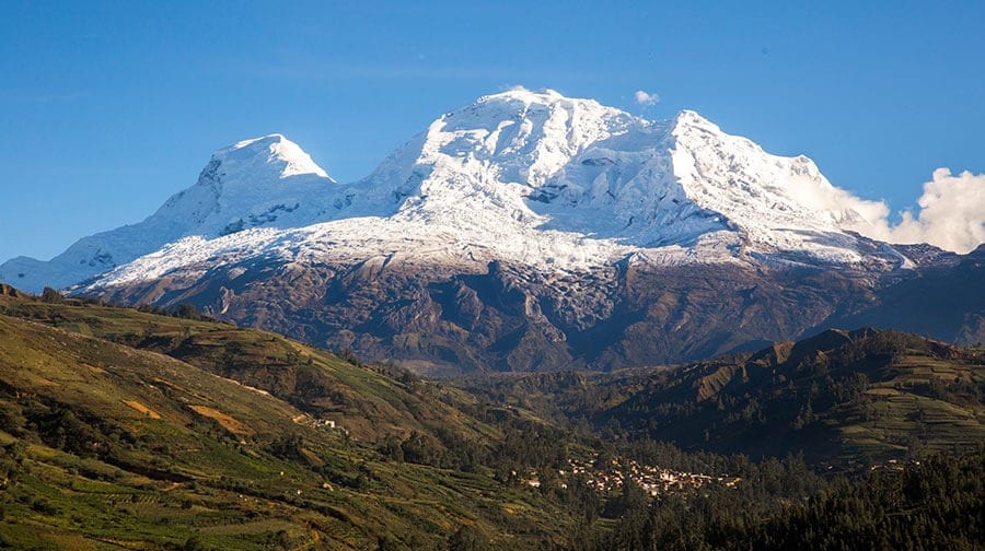 Huascaran Huaraz mountain peru